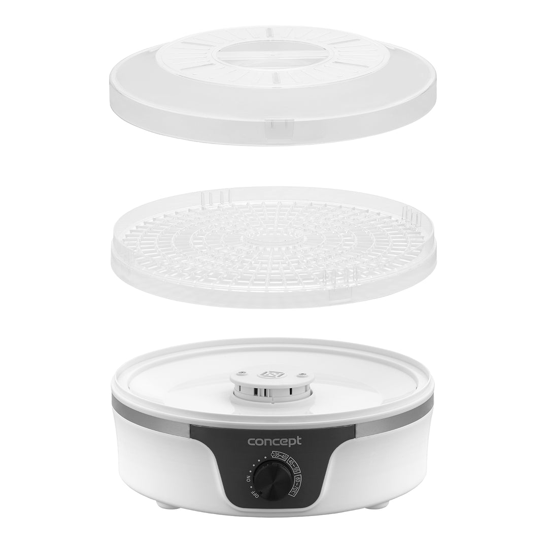 Deshidratador de alimentos grande 9 tamices 380W Concept SO1090