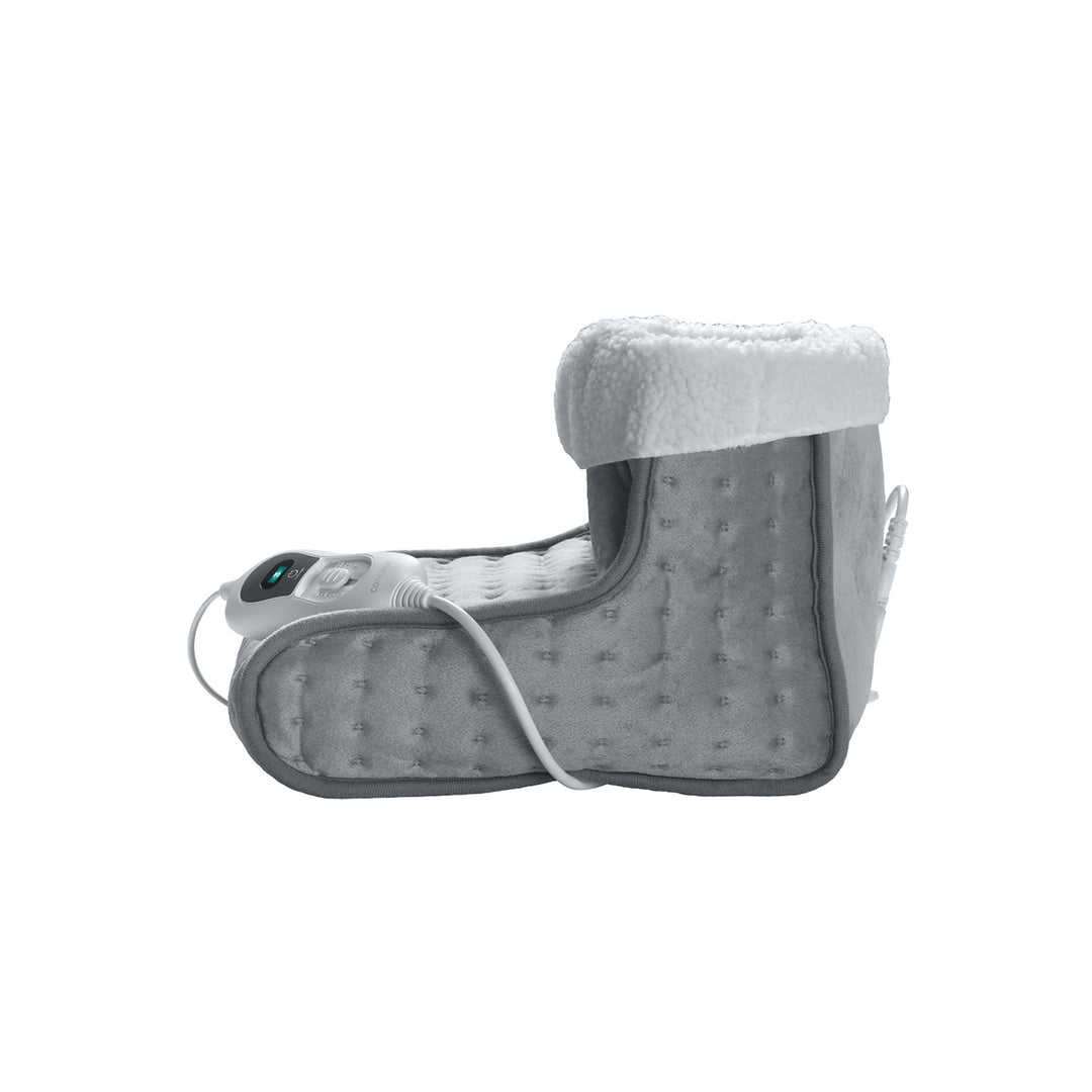 Bota aquecida de lã aconchegante com forro de pelúcia elétrica Concept BV1020 com desligamento automático