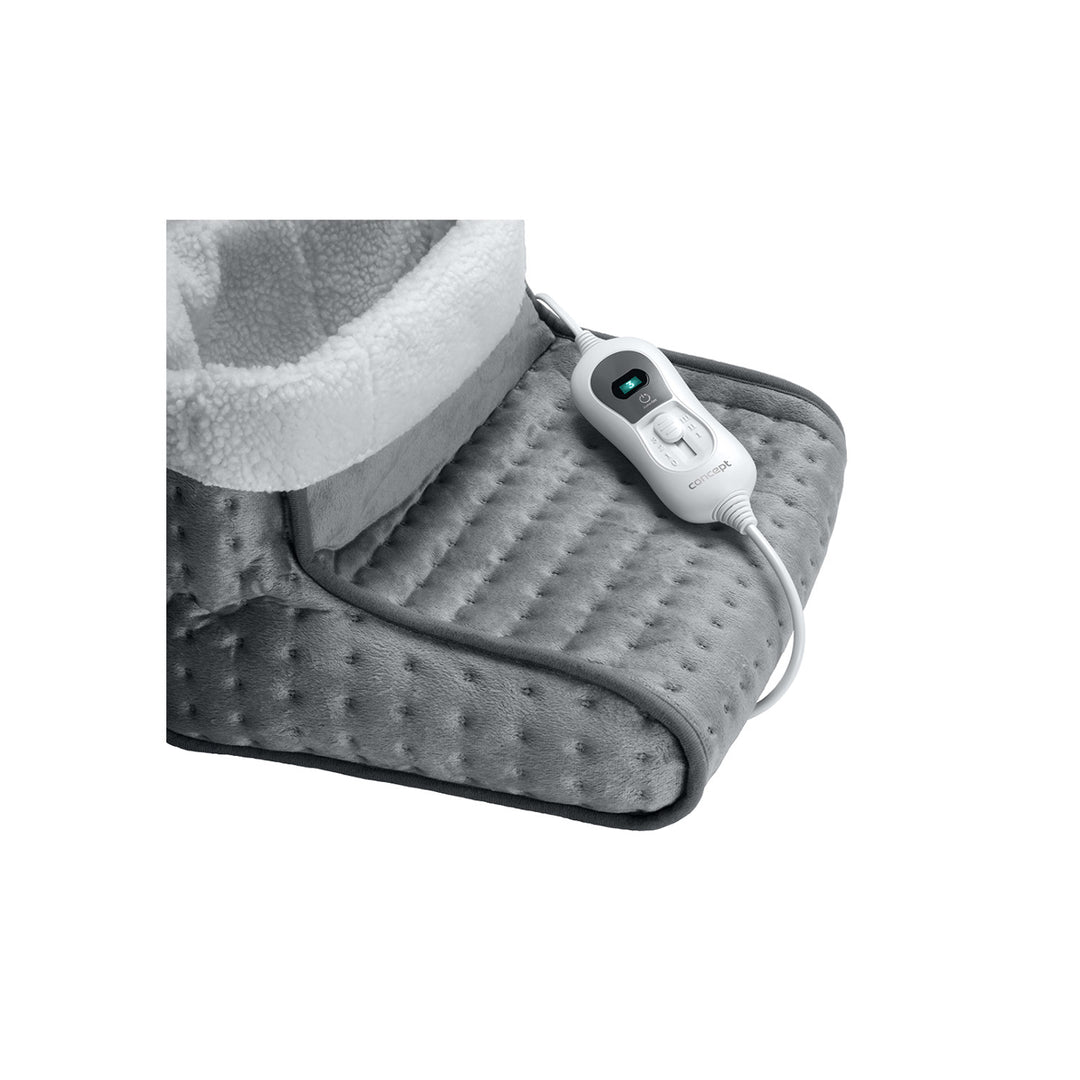 Bota aquecida de lã aconchegante com forro de pelúcia elétrica Concept BV1020 com desligamento automático