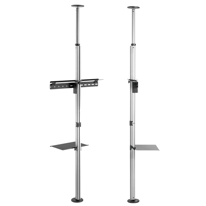 Maclean MC-791N 37" - 70" Suporte telescópico para TV, teto e piso com prateleira, máx. 30kg