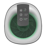 Perfect Air OV1210 Deshumidificador y purificador de aire 2 en 1 750 ml / día para habitaciones de hasta 25m2, filtración de 3 etapas, purificador de aire de habitación con filtro de carbón Hepa 13 1L (negro)