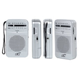 Radio portátil LTC Retro Lega con antena telescópica