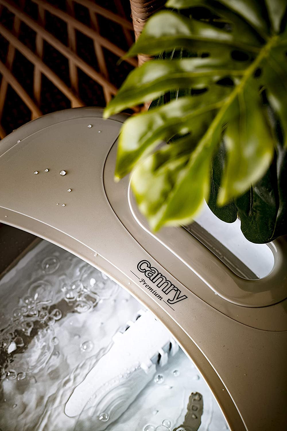 Camry CR 2174 massageador de pés dobrável com aquecimento automático de água