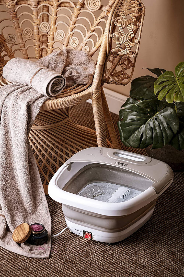 Camry CR 2174 massageador de pés dobrável com aquecimento automático de água