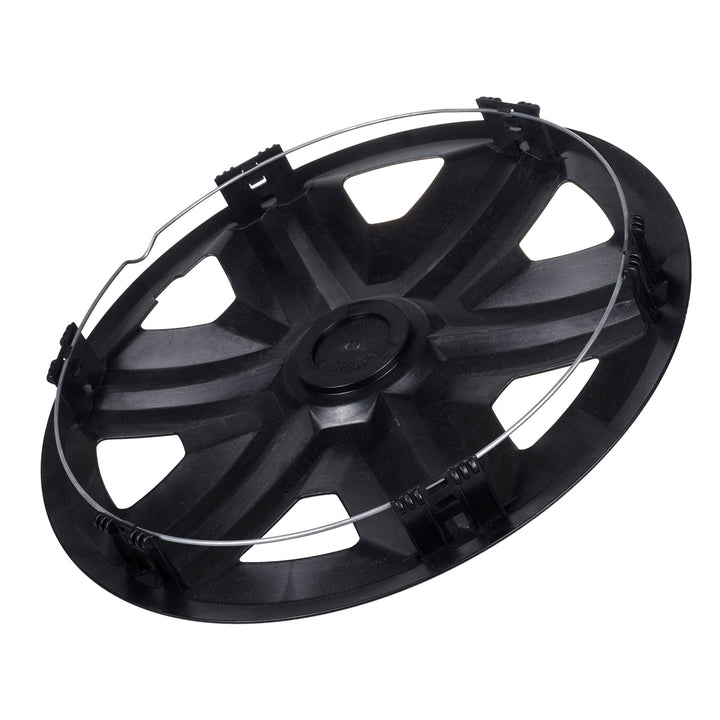 Conjunto de calota 14 "AÇÃO Doublecolor grafite/preto 4 peças PARA FORD OPEL FIAT RENAULT AUDI SEAT