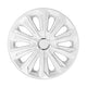 Tapacubos de 16 " NRM BLANCO FUERTE BARNIZADO 4 piezas - blanco