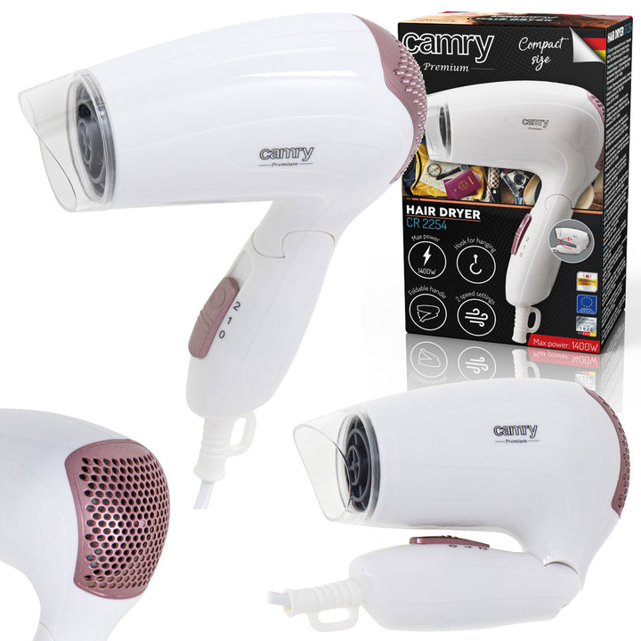 Secador de pelo 1200W Camry CR 2254 2 niveles de control de potencia