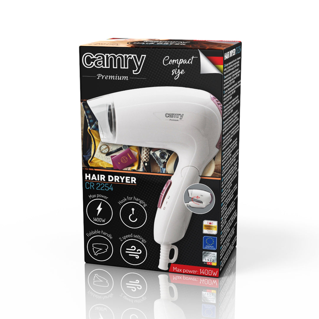 Secador de pelo 1200W Camry CR 2254 2 niveles de control de potencia