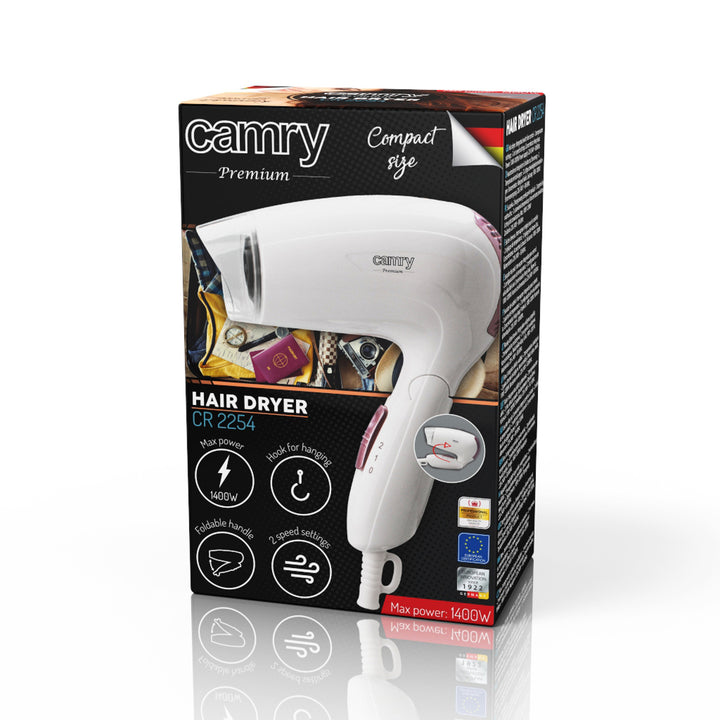 Secador de pelo 1200W Camry CR 2254 2 niveles de control de potencia