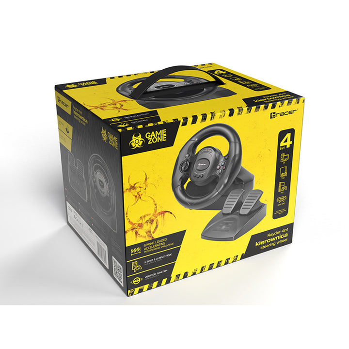 Roda de corrida 4 em 1 PC/PS3/PS4/Xone Tracer Rayder TRAJOY46765