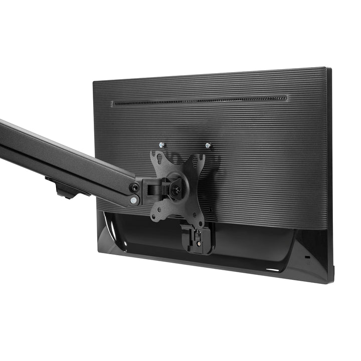 Soporte de sobremesa universal para monitor Maclean, muelle mecánico 17"-27" 7kg, VESA 75x75,100x100, MC-906
