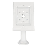 Soporte de mesa antirrobo compatible con 9,7"/10,2", iPad, 10,5", iPad Air/iPad Pro, 10,1", Samsung Galaxy, Tab A (2019) (blanco)
