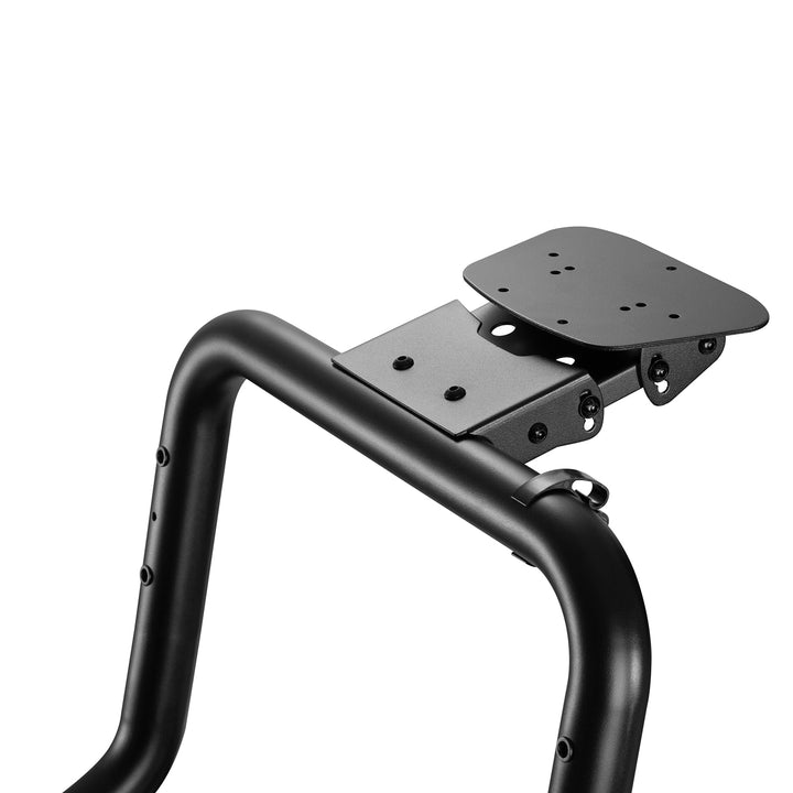 Simulador de corrida Cockpit 3 em 1 Assento gamer até 130kg Suporte para alavanca de câmbio Suporte para volante Suporte para TV até 50" Max. Vesa 400x200...