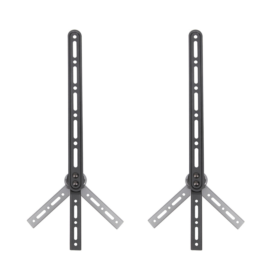 Suporte para barra de som universal até 15 kg Suporte para alto-falante para montagem abaixo ou acima da TV Ajustável...