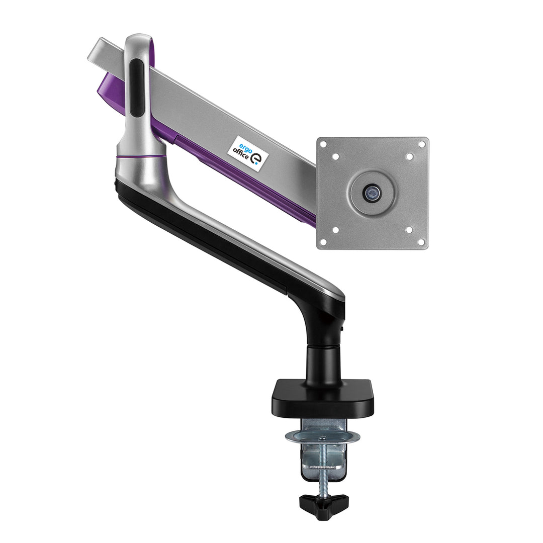 Suporte para monitor de escritório Ergo, Premium com mola a gás, braço duplo 17"-32" 9kg, ER-436