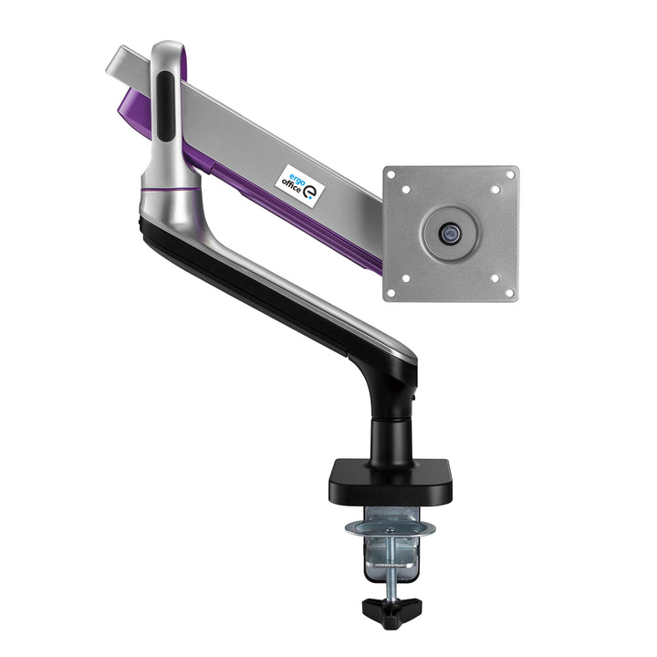 Suporte para monitor de escritório Ergo, Premium com mola a gás, braço duplo 17"-32" 9kg, ER-436