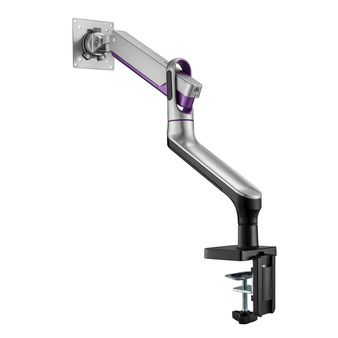 Suporte para monitor de escritório Ergo, Premium com mola a gás, braço duplo 17"-32" 9kg, ER-436