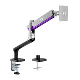 Soporte de monitor Ergo Office, premium con resorte de gas, brazo doble 17"-32" 9 kg, ER-436