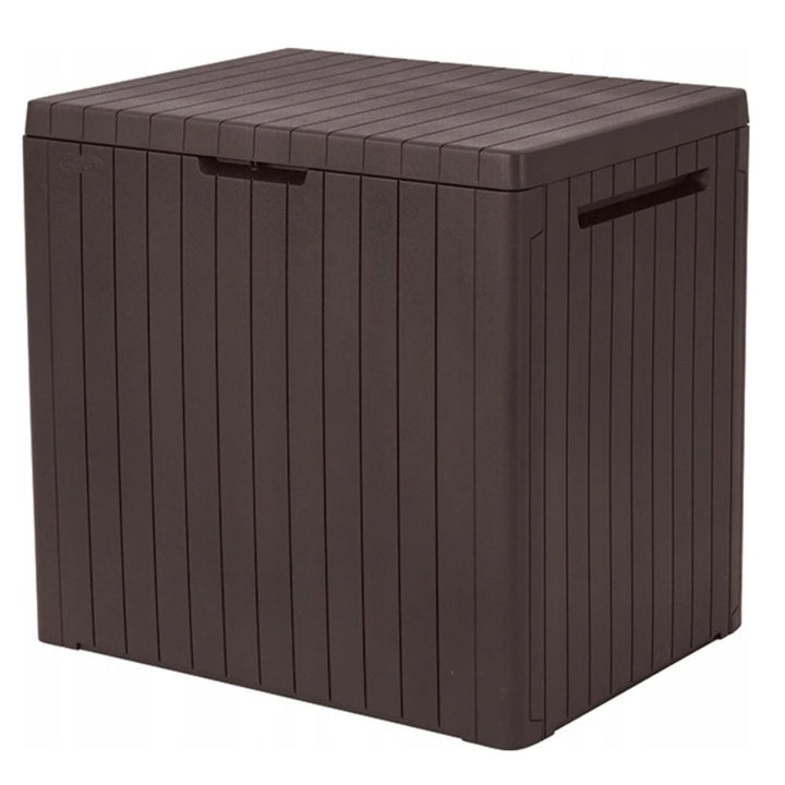 Caja de jardín resistente a bajas temperaturas y radiación UV Keter City Storage Box 113L
