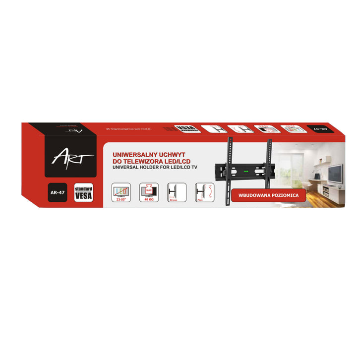 Suporte para TV LCD/LED 23-55" 40KG AR-47 ART ajustável verticalmente