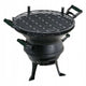 Churrasqueira em ferro fundido com diâmetro de 35,5cm Master Grill Party MG630