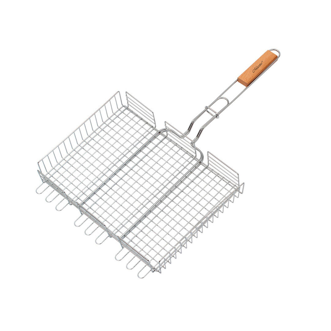 Maestro MR-1003 Churrasqueira Dupla, Cesta Portátil 40x30cm