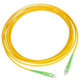 Cabo patchcord de fibra óptica Maclean, SC/APC-SC/APC, monomodo, comprimento 1m, simplex, G657A2, MCTV-431