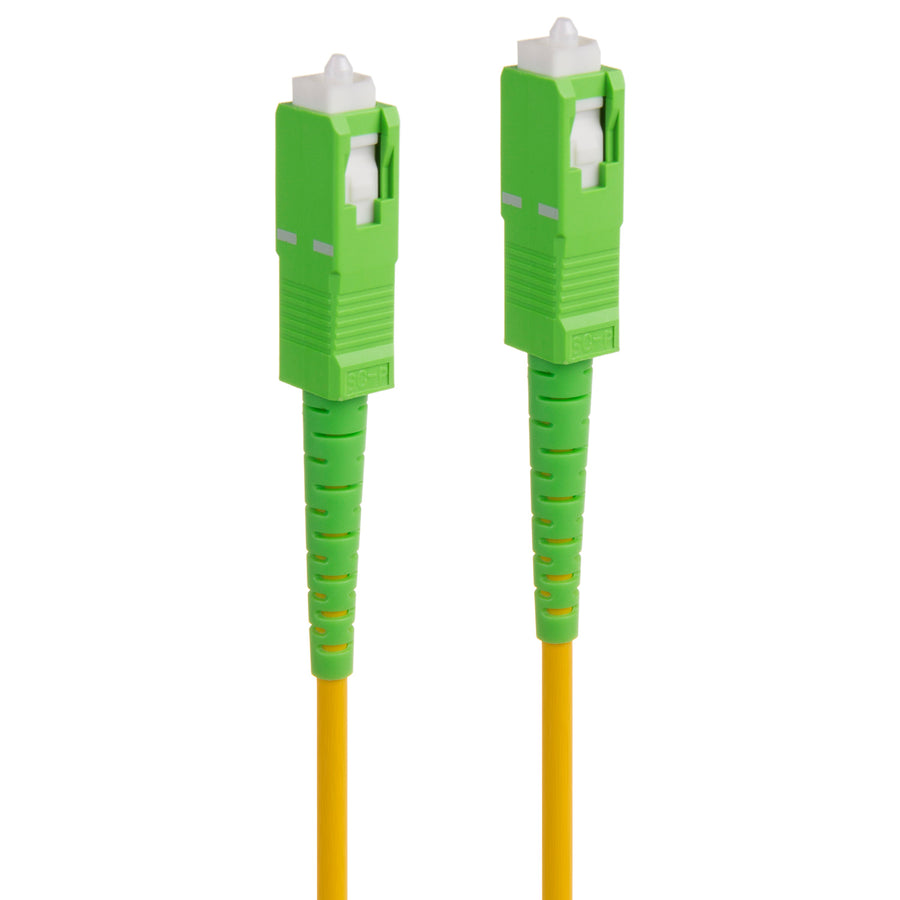 Cabo patchcord de fibra óptica Maclean, SC/APC-SC/APC, monomodo, comprimento 1m, simplex, G657A2, MCTV-431