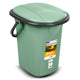 GreenBlue GB320GG Inodoro portátil practico WC 19l con tapa verde-gris