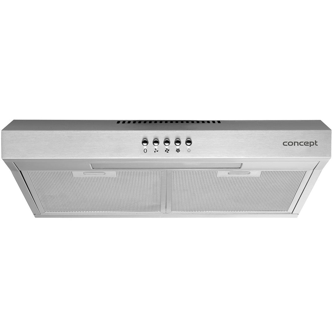 Campana extractora plateada iluminación LED Concept 50cm OPP1250SS