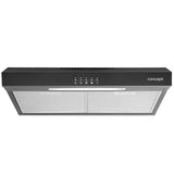 campana extractora negra iluminación LED Concept 50cm OPP1250BC