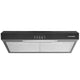 campana extractora negra iluminación LED Concept 50cm OPP1250BC