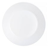 Talheres de vidro de 18 peças para 6 pessoas com prato de 20 cm de profundidade Harena LUMINARC