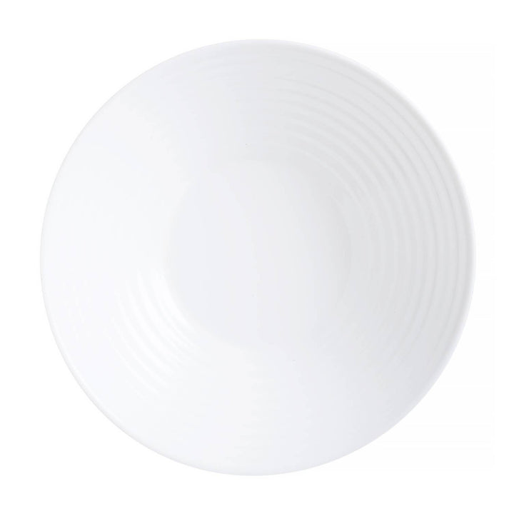 Talheres de vidro de 18 peças para 6 pessoas com prato de 20 cm de profundidade Harena LUMINARC