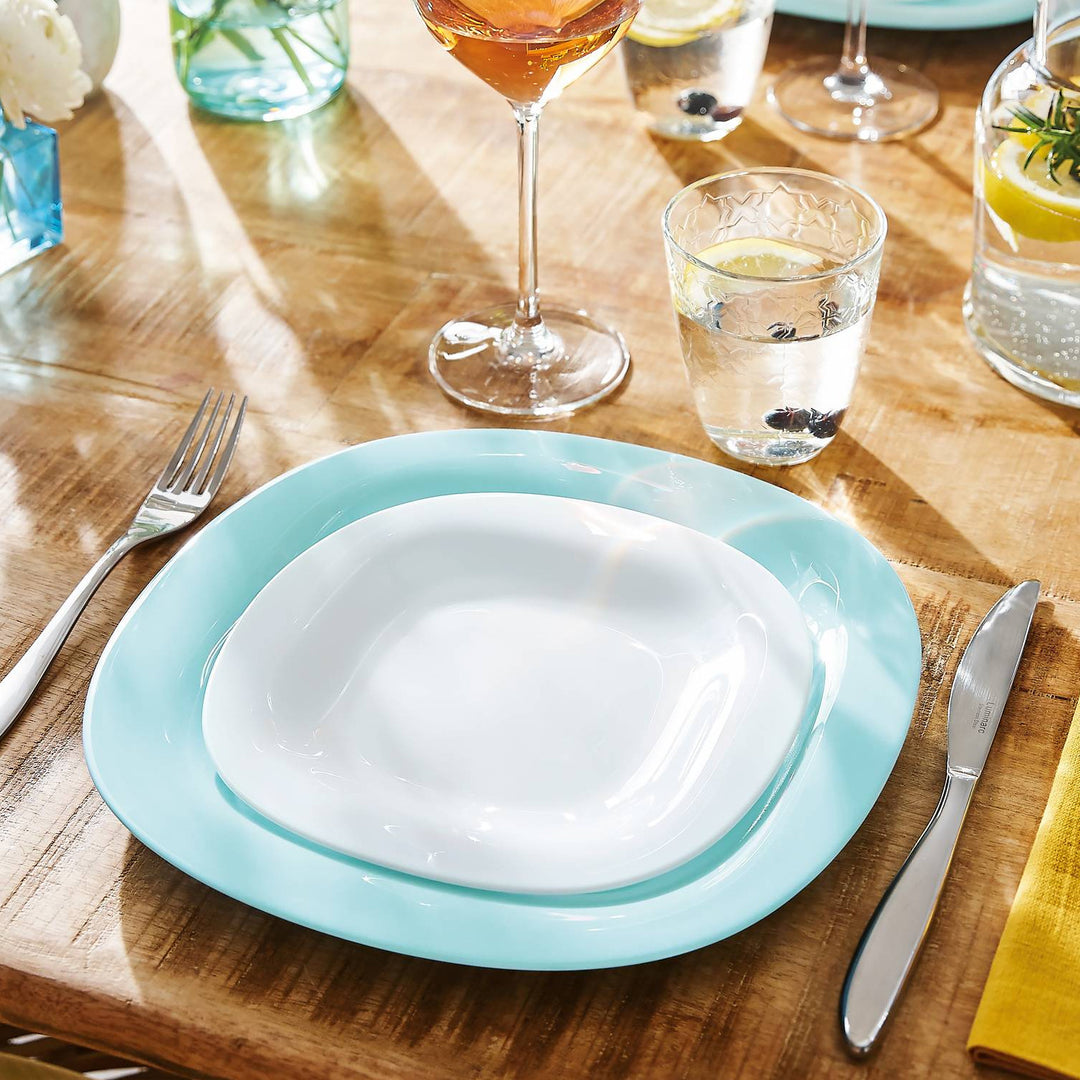 Serviço de mesa de 18 peças, talheres para 6 pessoas Carine Neo Blanco LUMINARC 06494