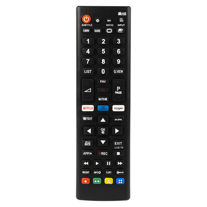 Controle remoto universal para dispositivos LG TV, videocassete e DVR