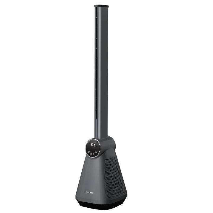 Ventilador de torre VS5130 com controle remoto, ventilador de pé de 50 W 101 cm com oscilação, 3 velocidades, temporizador de 15 horas CONCEITO