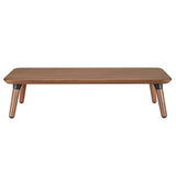 Soporte de madera para monitor/portátil Maclean, (500x240x120mm), color negro nogal, máx. 20kg, MC-930