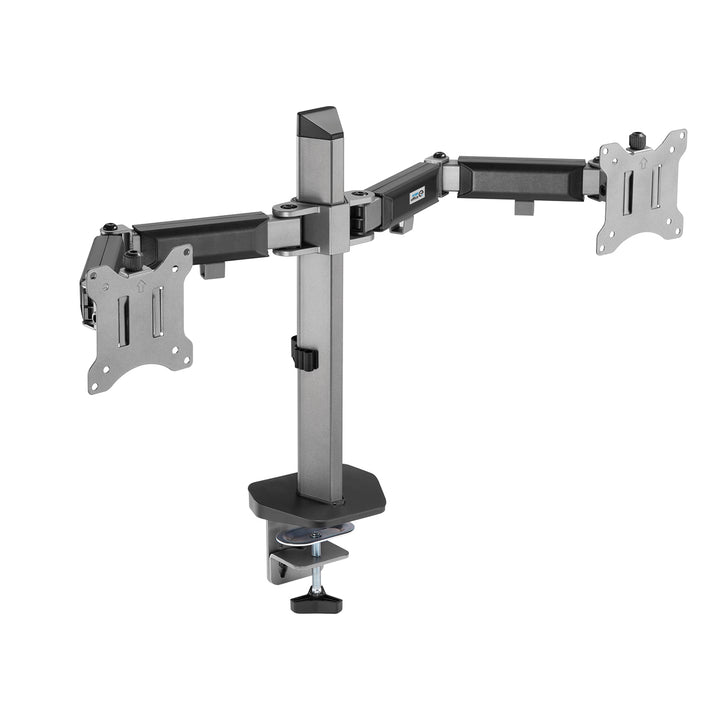 Suporte de monitor duplo articulado Deluxe Ergo Office, 17"-32", máx. 9kg, ER-449