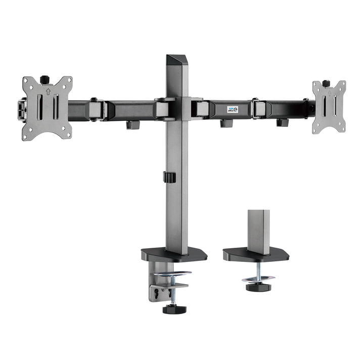 Suporte de monitor duplo articulado Deluxe Ergo Office, 17"-32", máx. 9kg, ER-449