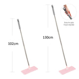 Cabo telescópico de substituição ajustável de 102 a 130 cm compatível com o conjunto de esfregona plana GB850 e GB870 MaxiClean