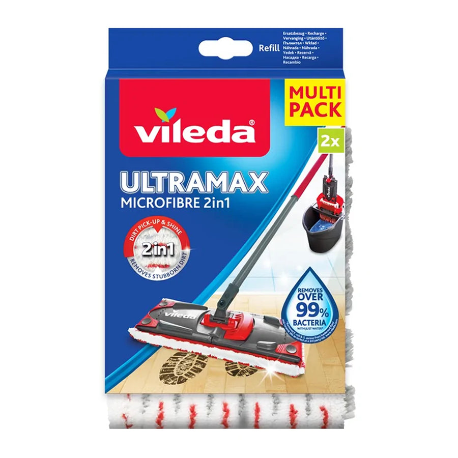 Insertos para esfregonas Vileda Ultramax e Ultramat Turbo (2 unid.)