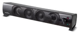 Altavoz 2 en 1 2.0 para PC con función de barra de sonido Retroiluminación RGB Altavoz estéreo 2x3W RMS Fuente de alimentación AUX 3,5 mm USB