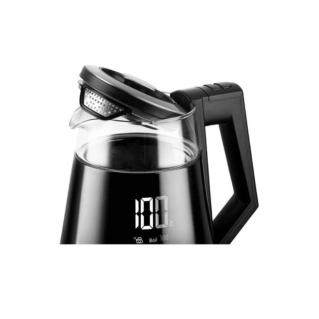 Chaleira elétrica com display digital 5 ajustes de temperatura, rotação de 360° função manter quente 1,7 L CONCEPT RK4170