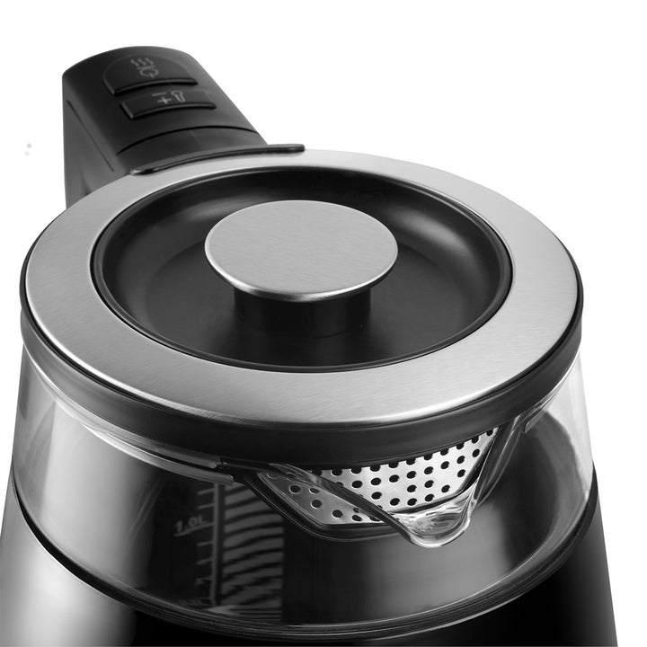 Chaleira elétrica com display digital 5 ajustes de temperatura, rotação de 360° função manter quente 1,7 L CONCEPT RK4170