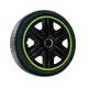 Tampões universais 15" NRM Fast Lux verde 4 peças
