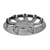Tapacubos universales 16" Draco plata a presión 4 piezas