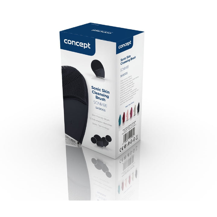 Escova facial sônica Concept SK9005 Sonivibe 12 níveis de intensidade