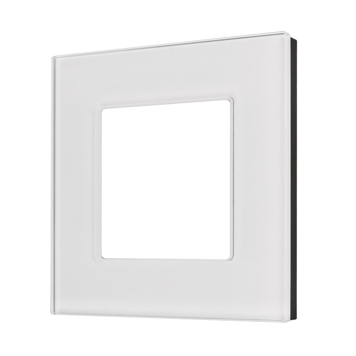 Marco de cristal Maclean, individual, blanco, 86x86mm, MCE730W