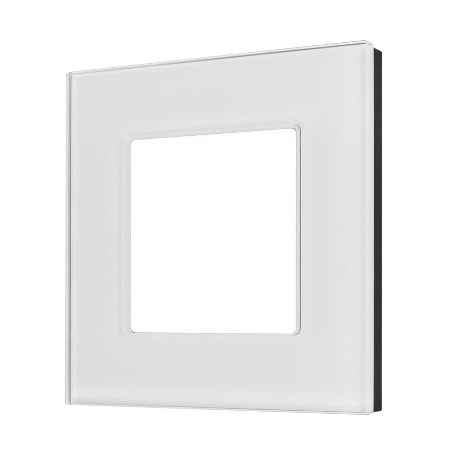 Moldura de vidro Maclean, simples, branco, 86x86mm, MCE730W